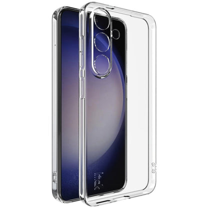 For Samsung Galaxy S25 5G imak UX-5 Series Super Slim Transparent Shockproof TPU Protective Case(Transparent)