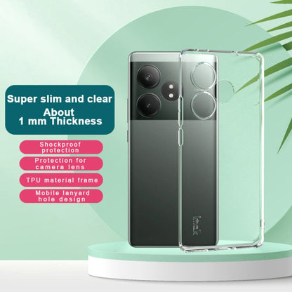 For Realme GT Neo6 5G imak UX-5 Series Super Slim Transparent Shockproof TPU Protective Case(Transparent)