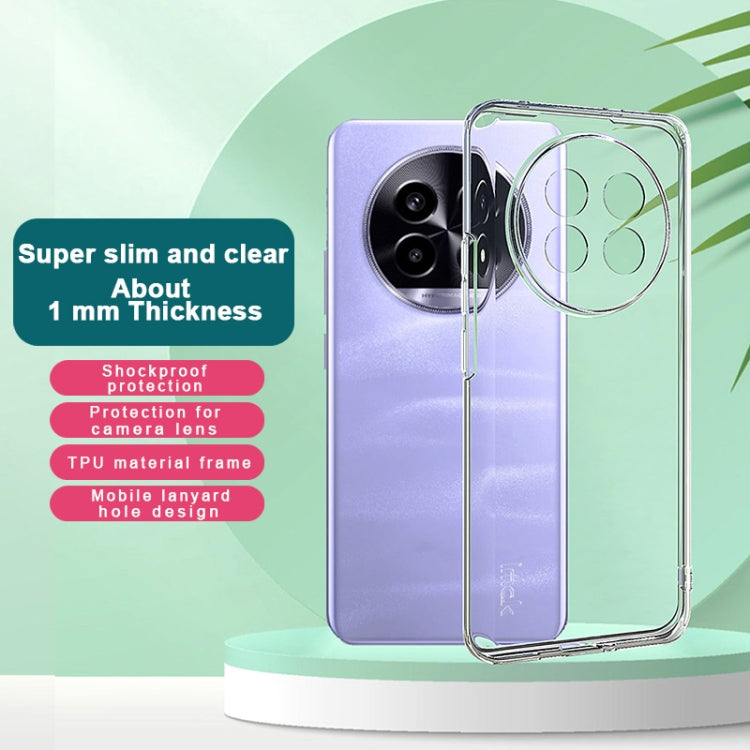 For Realme 13 Pro+ 5G imak UX-5 Series Super Slim Transparent Shockproof TPU Protective Case(Transparent)