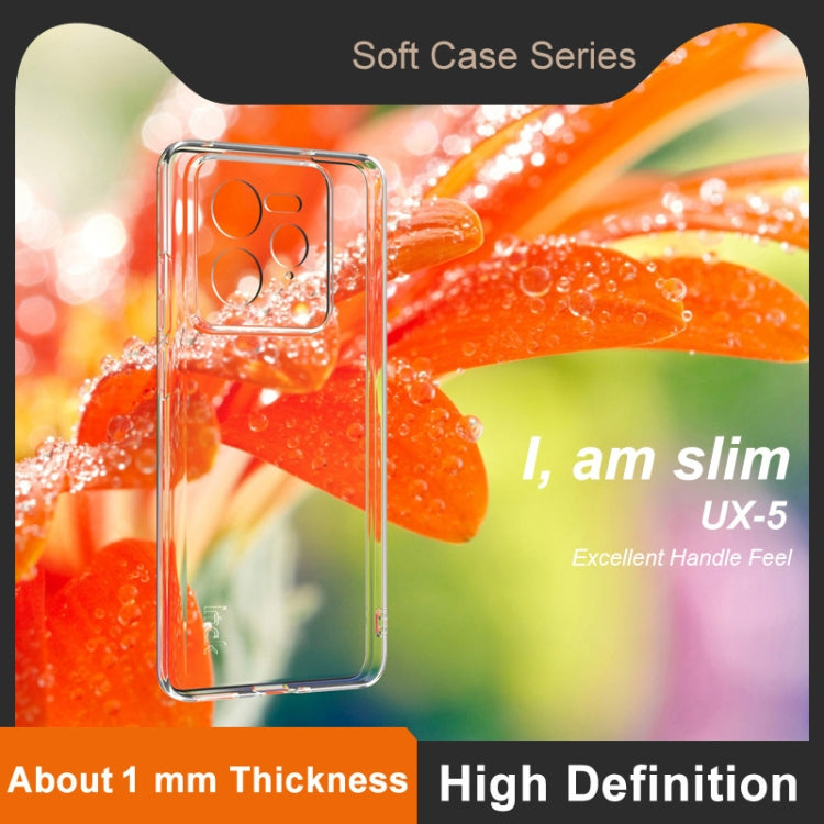 For Realme GT7 Pro imak UX-5 Series Super Slim Transparent Shockproof TPU Protective Case(Transparent)