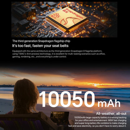 Honor MagicPad2 WiFi Tablet PC, 8GB+256GB, 12.3 inch MagicOS 8.0.1 Qualcomm Snapdragon 8s Gen 3 Octa Core(White)
