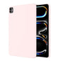 For iPad Pro 11 2025 / 2024 Mutural Silicone Microfiber Tablet Case(Pink)