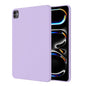 For iPad Pro 11 2025 / 2024 Mutural Silicone Microfiber Tablet Case(Lavender)