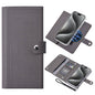 For iPhone 15 Pro ViLi GHB-C Series RFID MagSafe Magnetic Flip Leather Phone Case(Grey)