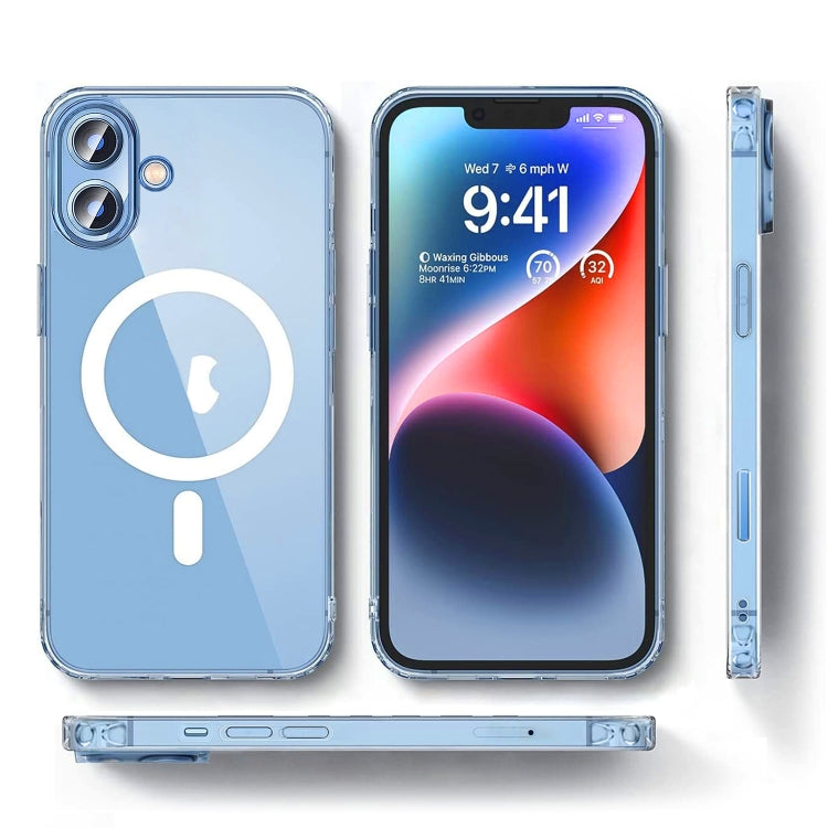 For iPhone 13 Pro Max ViLi MAG-C Series MagSafe Magnetic PC + TPU Phone Case(Transparent)