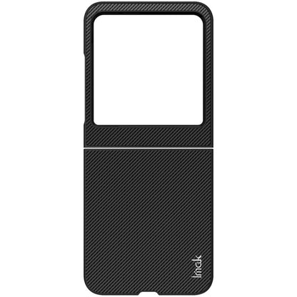 For Motorola Razr 50 / Razr 2024 imak Ruiyi Series Carbon Fiber PU + PC Phone Case