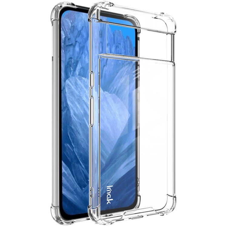For Google Pixel 8 IMAK Space Shield PC + TPU Airbag Shockproof Phone Case(Transparent)