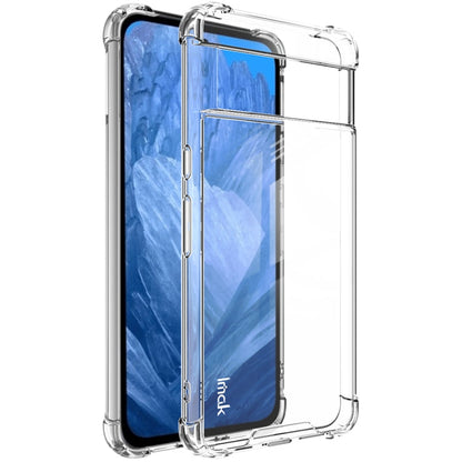 For Google Pixel 8 IMAK Space Shield PC + TPU Airbag Shockproof Phone Case(Transparent)