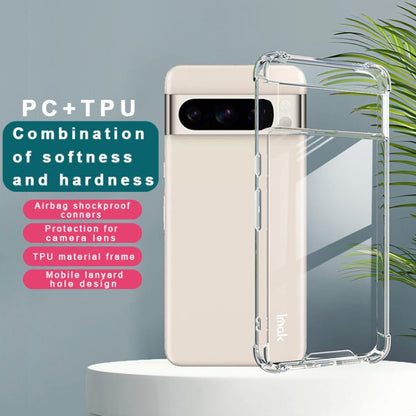 For Google Pixel 8 Pro IMAK Space Shield PC + TPU Airbag Shockproof Phone Case(Transparent)