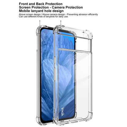 For Google Pixel 8 Pro IMAK Space Shield PC + TPU Airbag Shockproof Phone Case(Transparent)