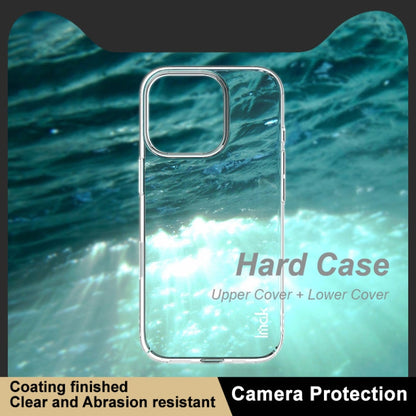For iPhone 16 Pro Max IMAK Wing II Wear-resisting Crystal Phone Case