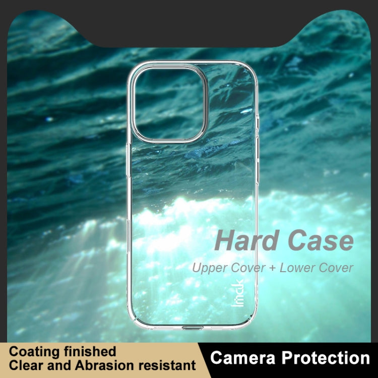 For iPhone 16 Pro IMAK Wing II Wear-resisting Crystal Phone Case