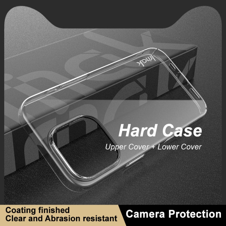 For iPhone 16 Pro IMAK Wing II Wear-resisting Crystal Phone Case