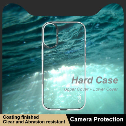 For iPhone 16 IMAK Wing II Wear-resisting Crystal Phone Case