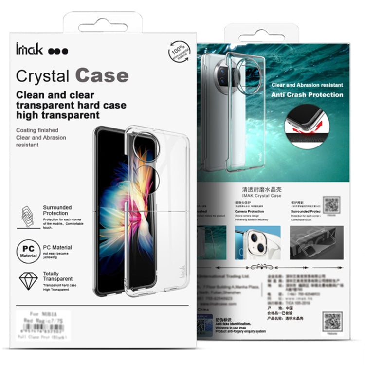 For iPhone 16 Pro Max IMAK Wing II Wear-resisting Crystal Phone Case