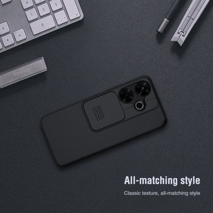 For Xiaomi Poco M6 4G NILLKIN Black Mirror Series Camshield PC Phone Case(Blue)