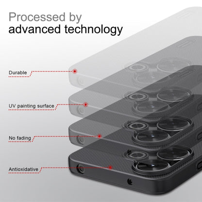 For Redmi Note 13R 5G / 13 4G NILLKIN Frosted PC Phone Case(Black)