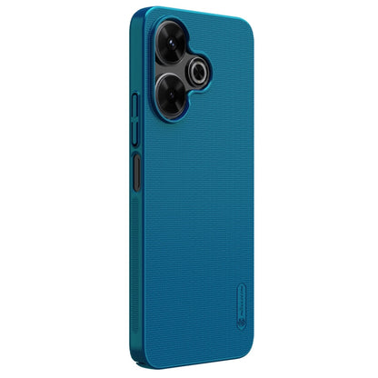 For Xiaomi Poco M6 4G NILLKIN Frosted PC Phone Case(Blue)
