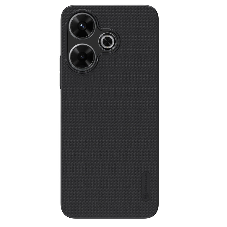 Pour Xiaomi Poco M6 4G Coque de téléphone NILLKIN Frosted PC (Noir)