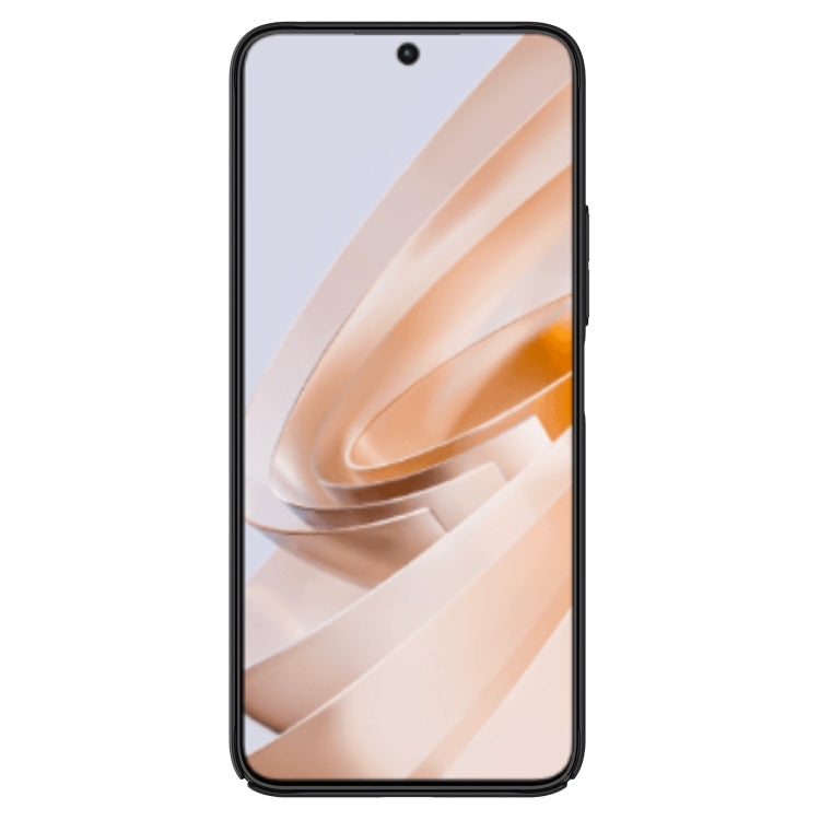 Pour Xiaomi Poco M6 4G Coque de téléphone NILLKIN Frosted PC (Noir)