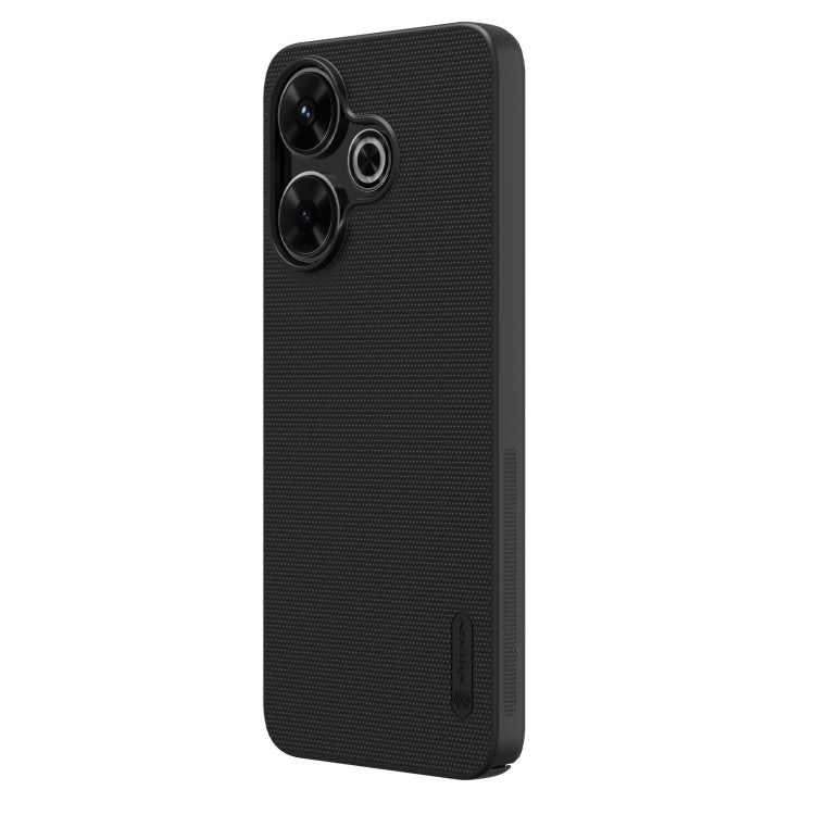 Pour Xiaomi Poco M6 4G Coque de téléphone NILLKIN Frosted PC (Noir)