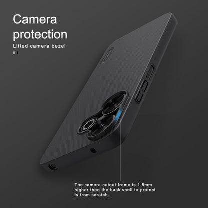 Pour Xiaomi Poco M6 4G Coque de téléphone NILLKIN Frosted PC (Noir)
