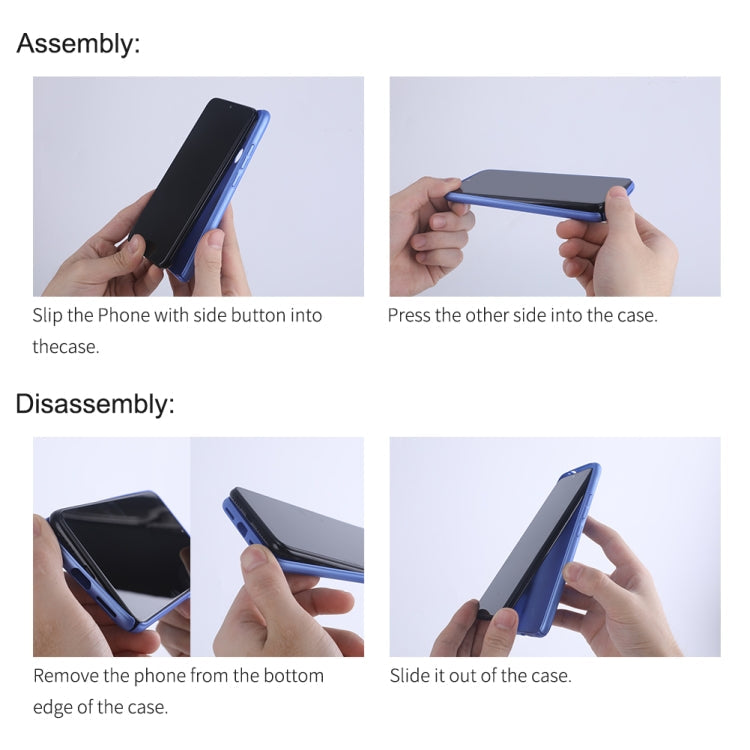 Pour Xiaomi Poco M6 4G Coque de téléphone NILLKIN Frosted PC (Noir)