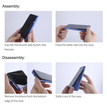 Pour Xiaomi Poco M6 4G Coque de téléphone NILLKIN Frosted PC (Noir)