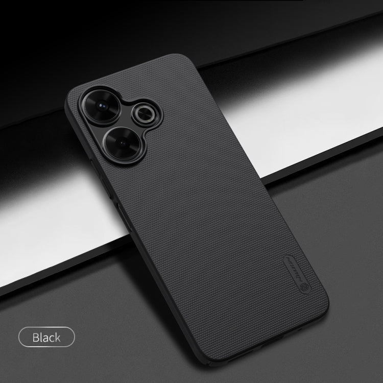 For Xiaomi Poco M6 4G NILLKIN Frosted PC Phone Case(Blue)