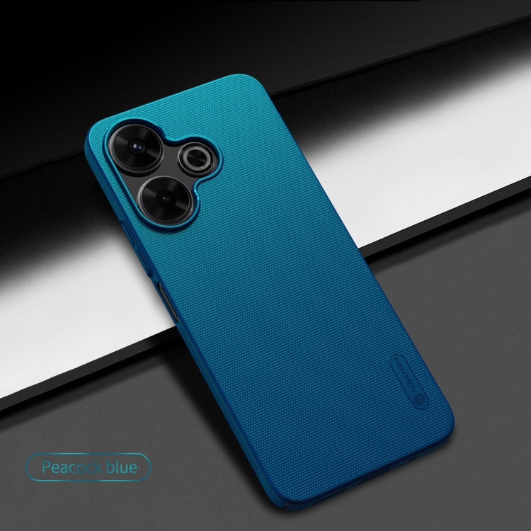 Pour Xiaomi Poco M6 4G Coque de téléphone NILLKIN Frosted PC (Noir)