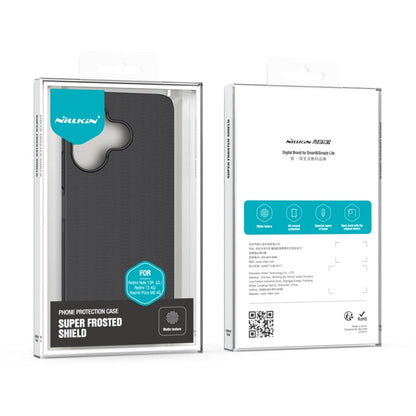 Pour Xiaomi Poco M6 4G Coque de téléphone NILLKIN Frosted PC (Noir)