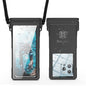 RedPepper 15m Depth Waterproof Phone Diving Pouch with Suction Cup(Black)