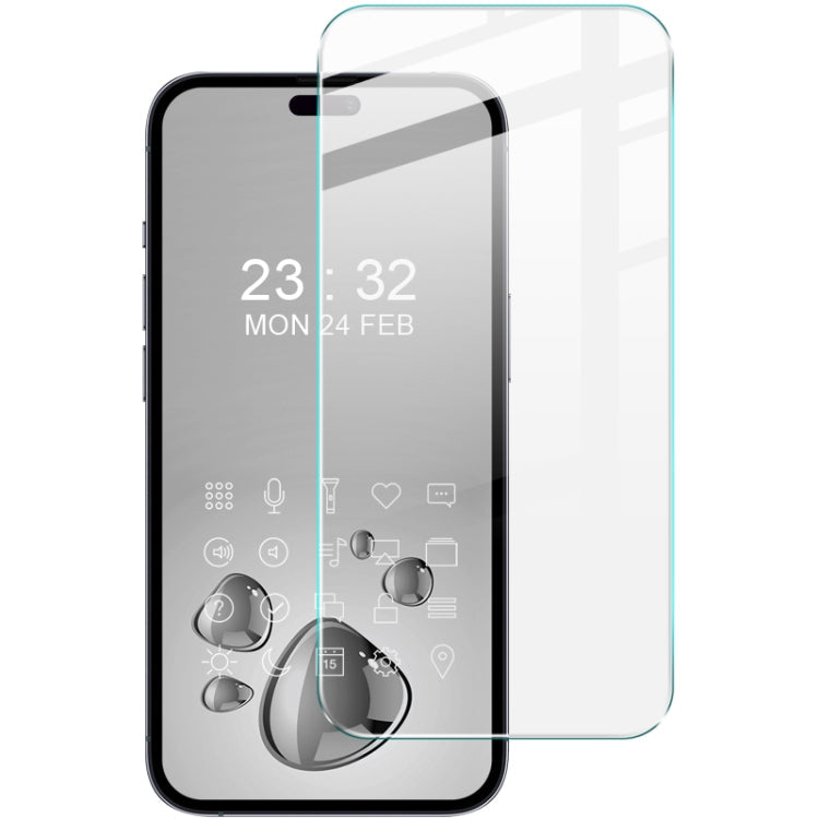 Pour iPhone 16 Pro Max Film en Verre Trempé Plein Écran H Series imak