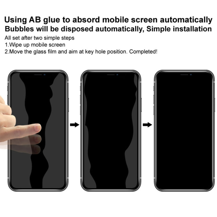 For iPhone 16 imak 9H Surface Hardness Full Screen Tempered Glass Film Pro+ Series