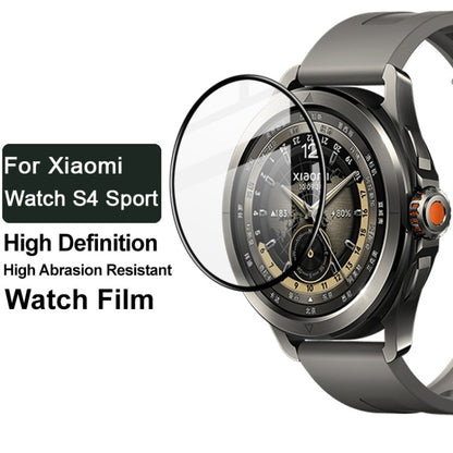 For Xiaomi Watch S4 Sport IMAK Plexiglass HD Watch Protective Film