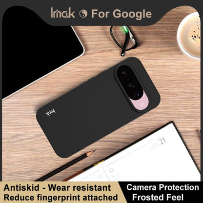 For Google Pixel 10 / Pixel 10 Pro IMAK UC-3 Series Shockproof Frosted TPU Phone Case(Black)