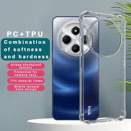 For Redmi 14C 4G / 14R 5G IMAK Space Shield PC + TPU Airbag Shockproof Phone Case(Transparent)