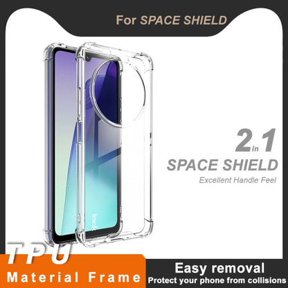 For Redmi 14C 4G / 14R 5G IMAK Space Shield PC + TPU Airbag Shockproof Phone Case(Transparent)
