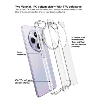 For Redmi 14C 4G / 14R 5G IMAK Space Shield PC + TPU Airbag Shockproof Phone Case(Transparent)