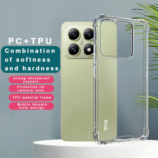 For Xiaomi 14T IMAK Space Shield PC + TPU Airbag Shockproof Phone Case(Transparent)