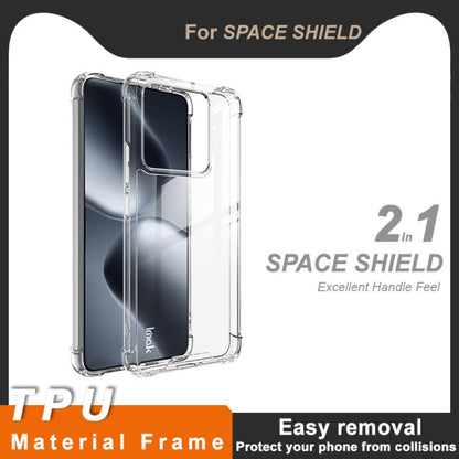 For Xiaomi 14T Pro IMAK Space Shield PC + TPU Airbag Shockproof Phone Case(Transparent)