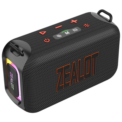 Zealot S85 50W Outdoor Waterproof Portable Bluetooth Speaker(Black)