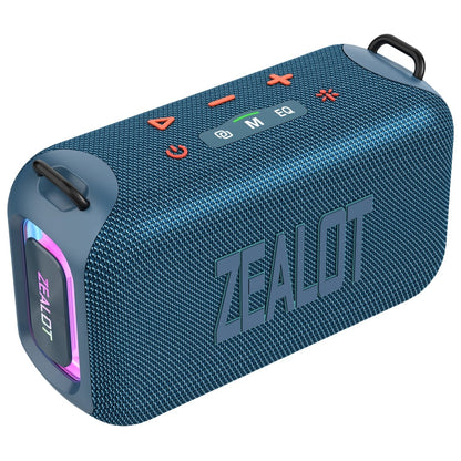 Zealot S85 50W Outdoor Waterproof Portable Bluetooth Speaker(Blue)
