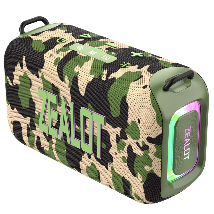 Enceinte Bluetooth portable étanche Zealot S85 50 W (camouflage)