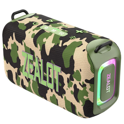 Enceinte Bluetooth portable étanche Zealot S85 50 W (camouflage)
