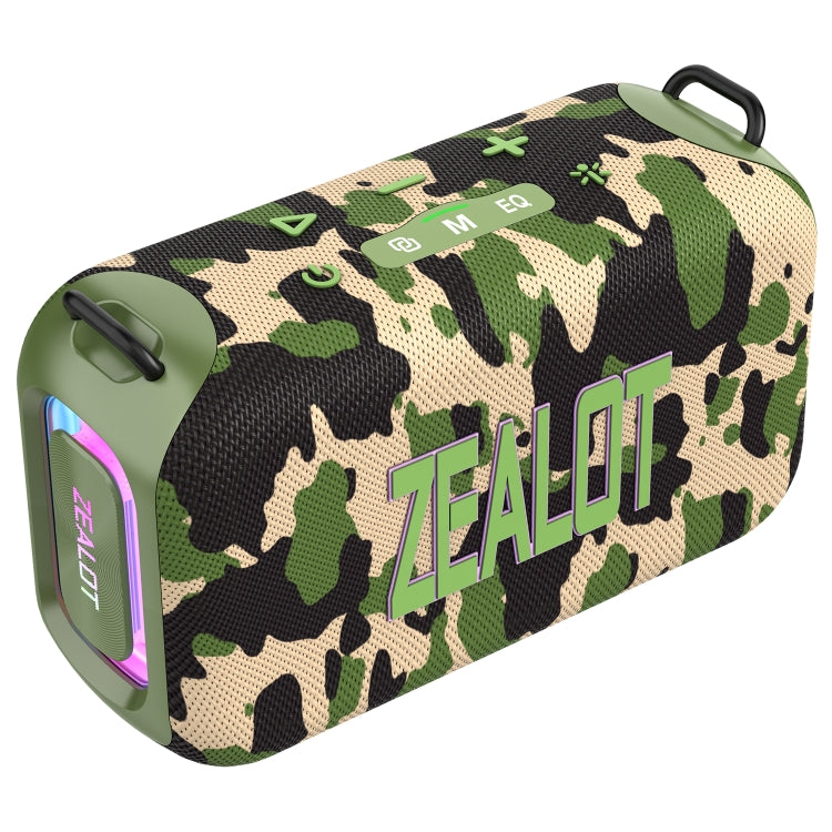 Enceinte Bluetooth portable étanche Zealot S85 50 W (camouflage)