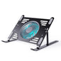 R- JUST HZ44 Aluminum Alloy Laptop Cooling Stand(Black)