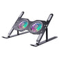 R- JUST HZ45 Aluminum Alloy Laptop Dual-core Cooling Stand(Black)