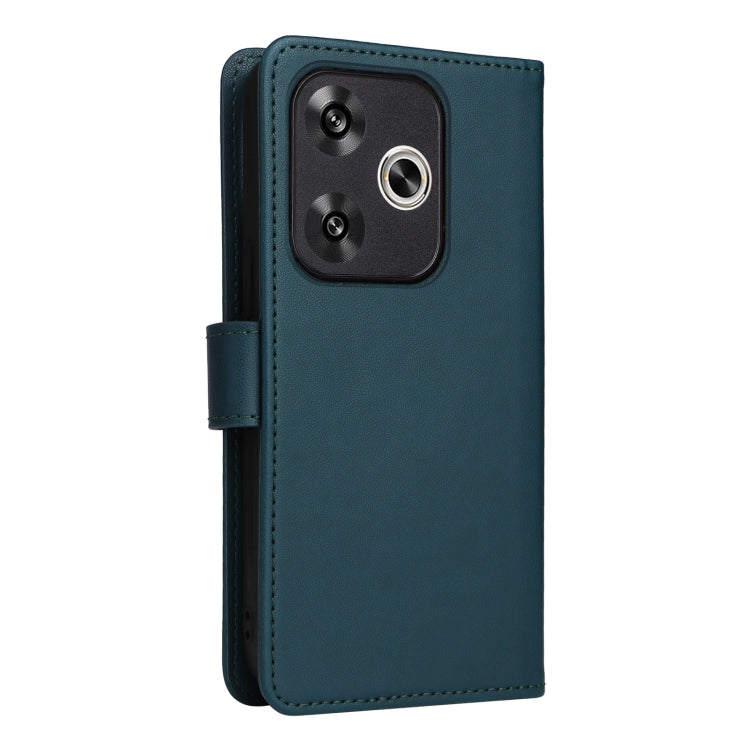 For Redmi Turbo 3 BETOPNICE BN-005 2 in 1 Detachable Imitate Genuine Leather Phone Case(Blue)