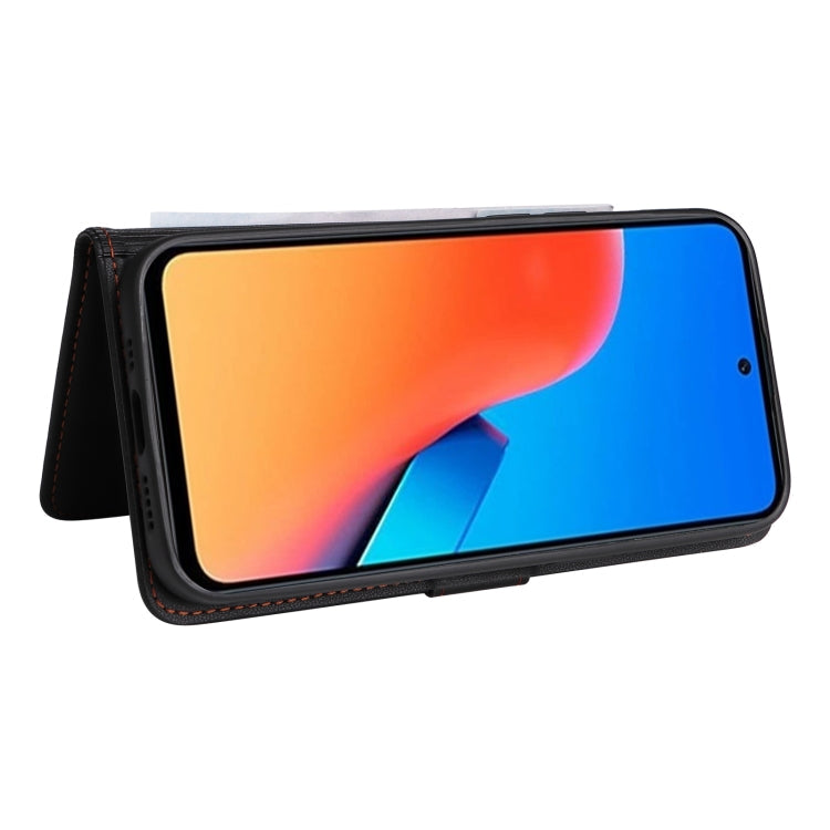 For Redmi 12 4G BETOPNICE BN-005 2 in 1 Detachable Imitate Genuine Leather Phone Case(Black)